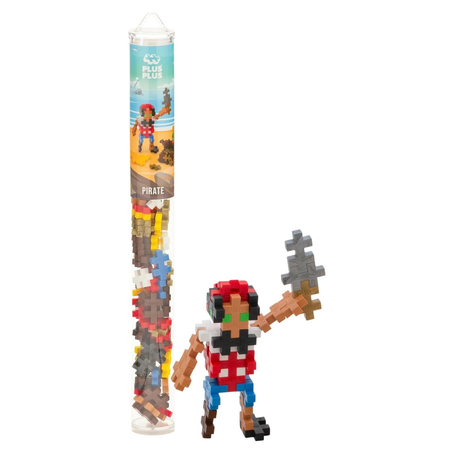 Set Plus Plus 3D Mini Creador Pirata - 70 Piezas STEM