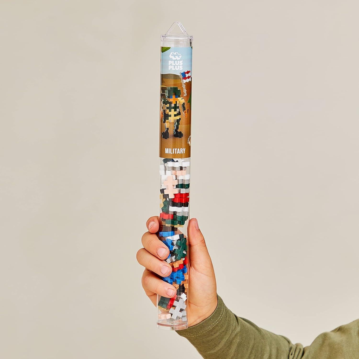 Juego de Bloques Plus Plus Mini Creador Militar 70 Piezas