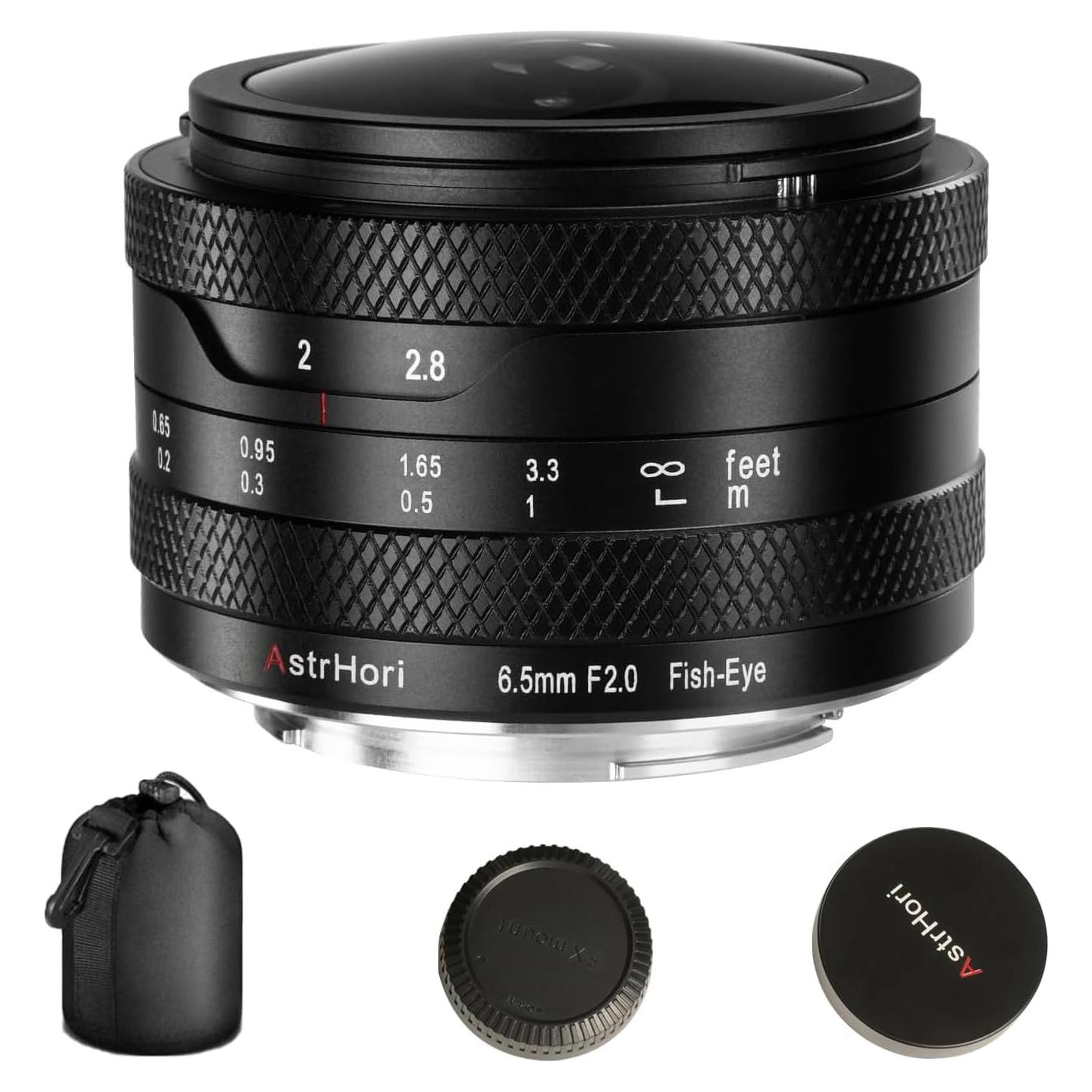 Lente Ojo de Pez AstrHori 6.5mm F2.0 para Sony E