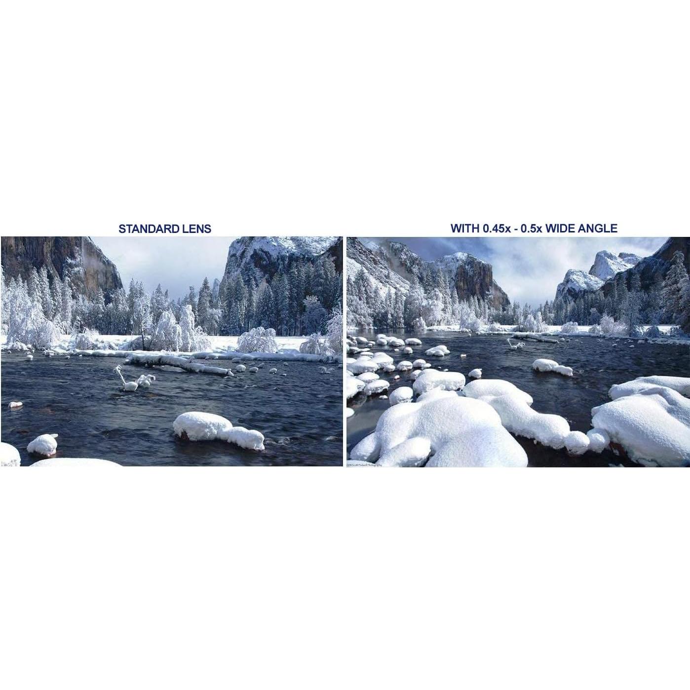 Lente Gran Angular 0.45x-0.5x Hila Optics para Sony ZV-1, RX100