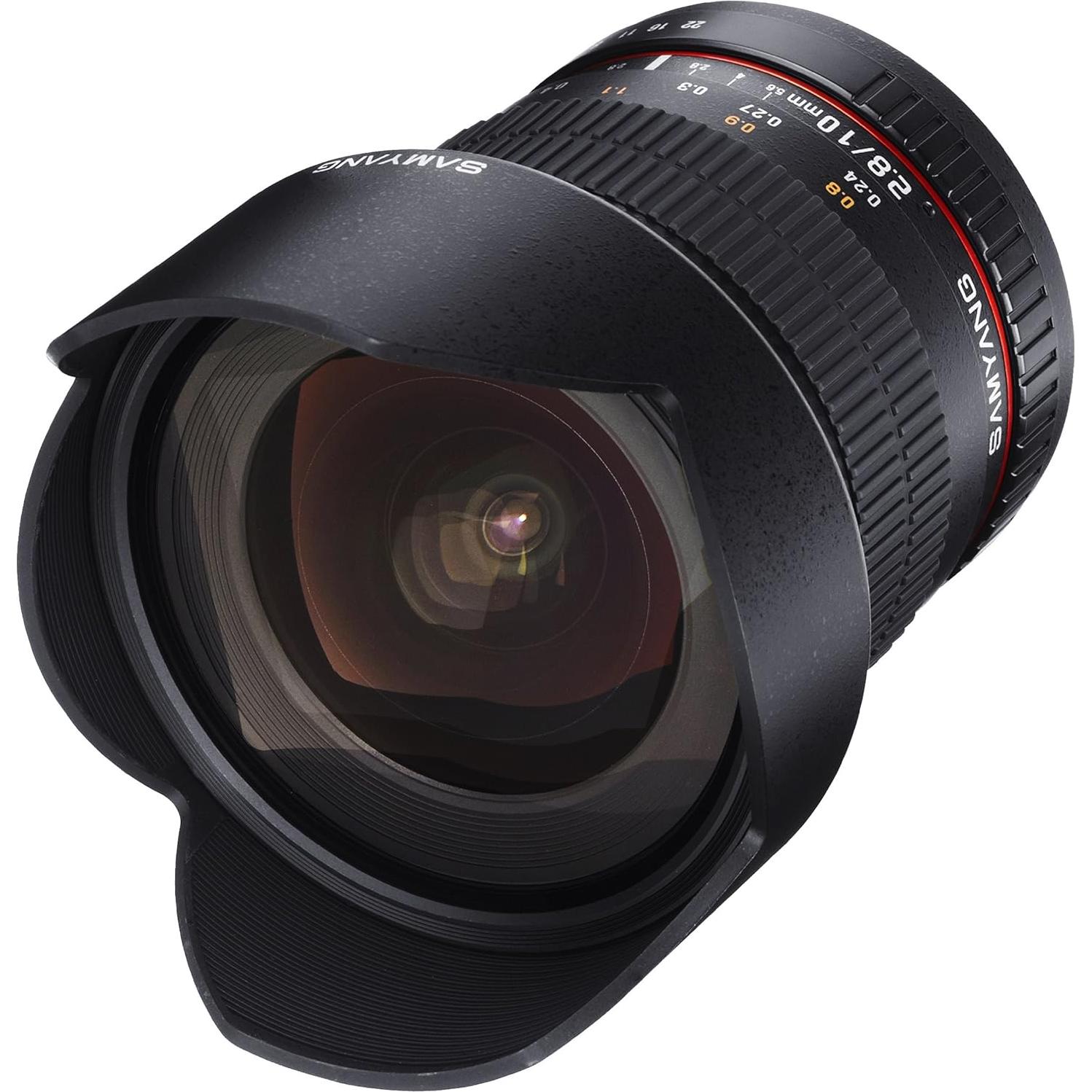 Lente Ultra Gran Angular Samyang 10mm F2.8 para Sony E-Mount