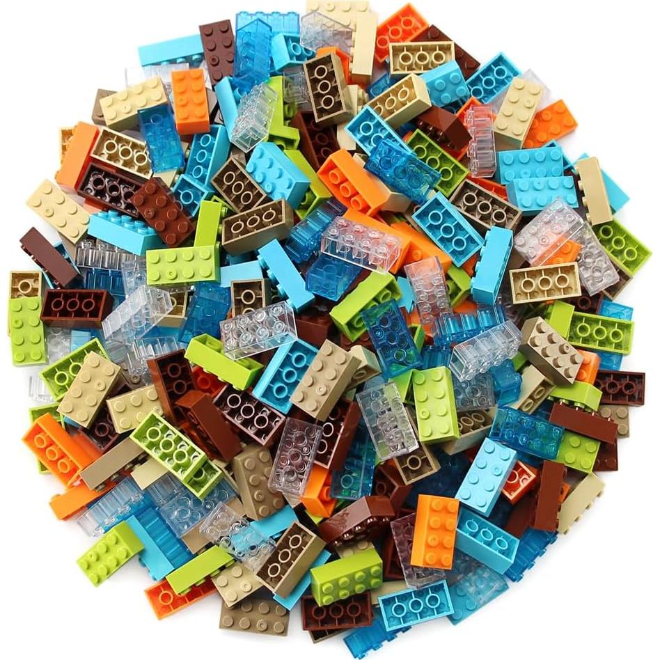 Ladrillos 2x4 Feleph 320 Piezas Multicolor Juego Creativo