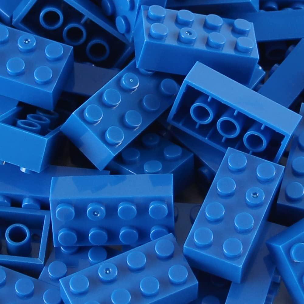 Juego de Bloques de Construcción Feleph 100 Piezas Azules