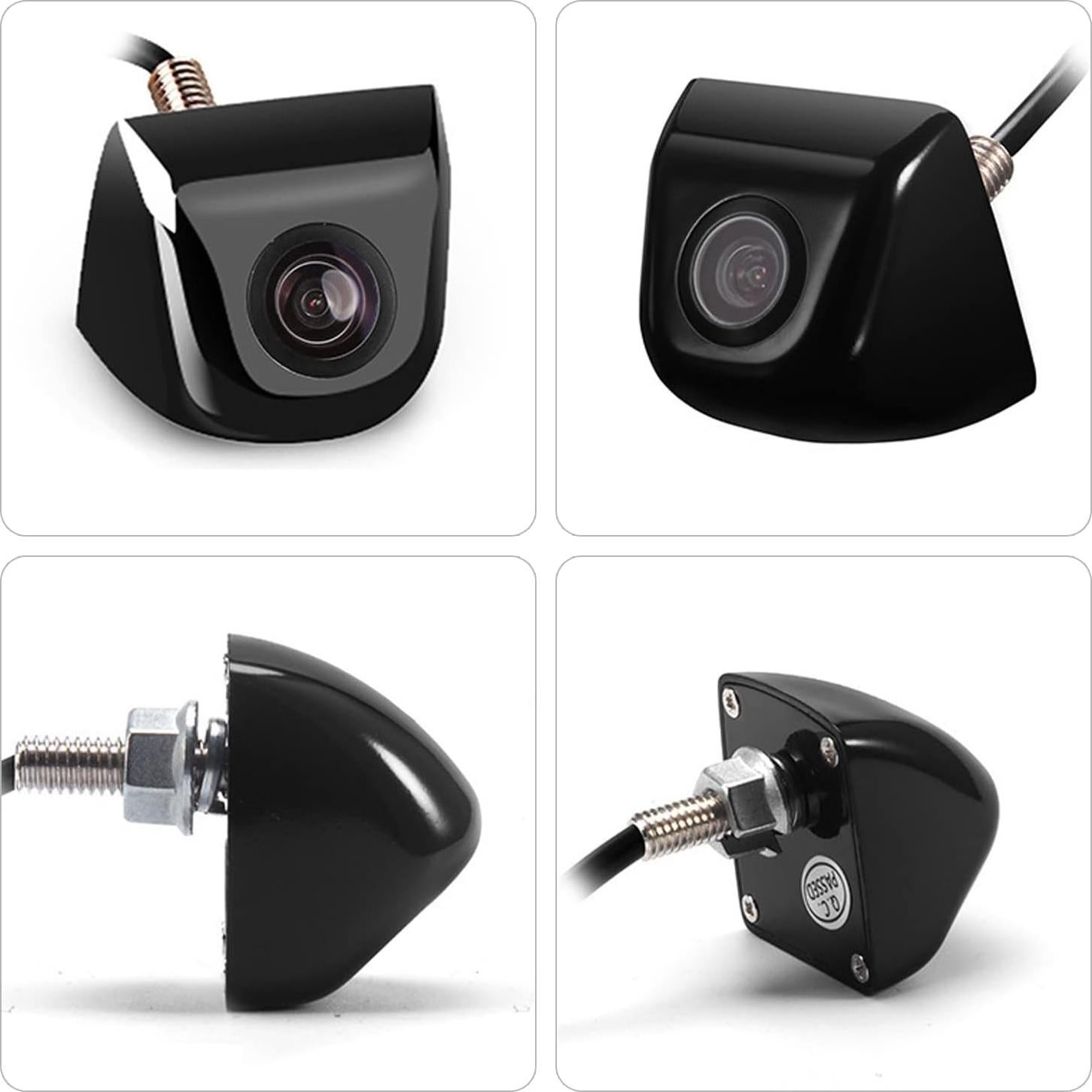 Cámara de Respaldo QODOLSI QOSXT1000BL, Impermeable HD 170°