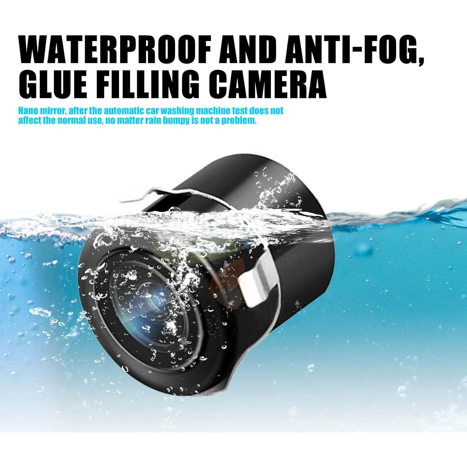 Cámara de Respaldo Jawmoy JASXT647BL-1PS Impermeable 12V