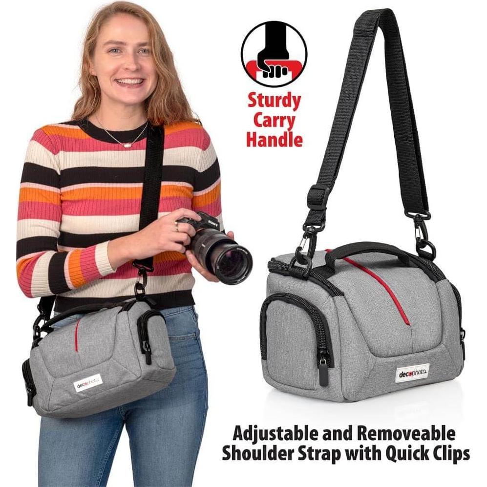 Cámara DSLM Panasonic LUMIX G7 4K 16MP con lente 14-42mm