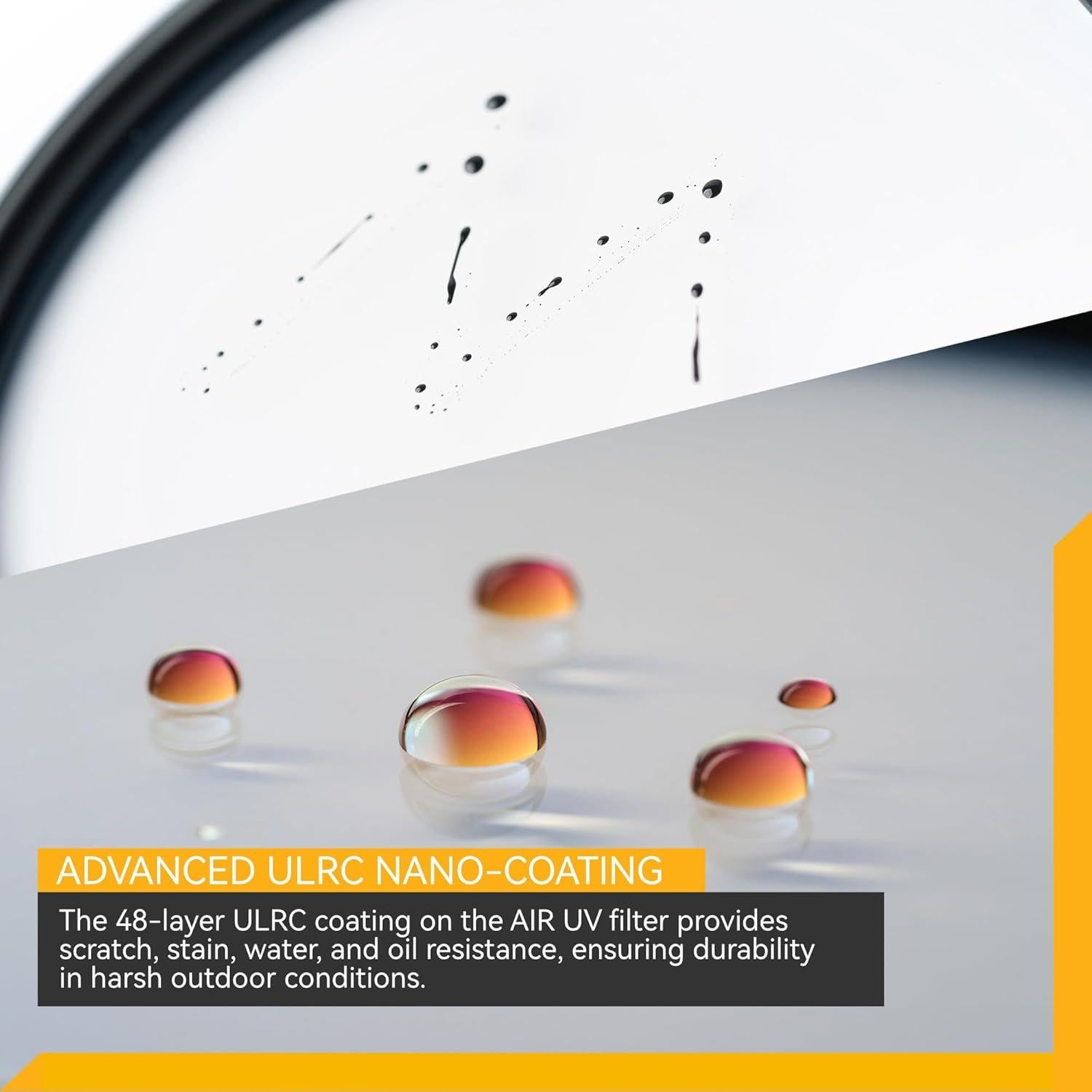 Filtro UV Air NiSi 82mm - 99.9% Transmisión, Resistente a Rayones