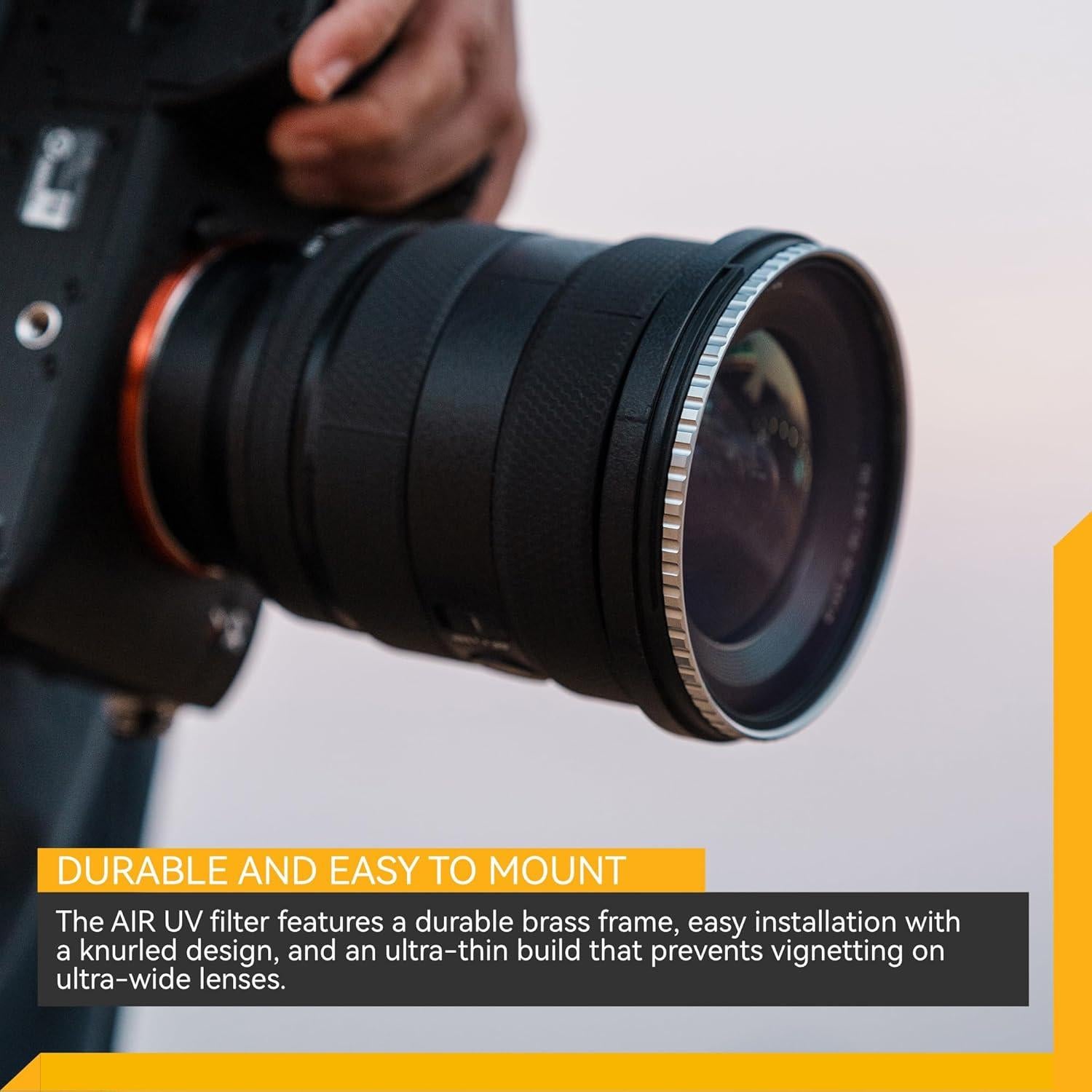 Filtro UV Air NiSi 82mm - 99.9% Transmisión, Resistente a Rayones