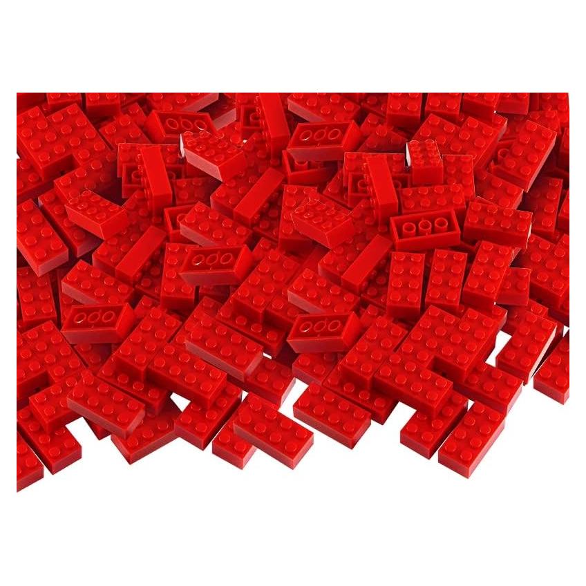 Ladrillos Rojos Feleph 320 Piezas 2x4 Juego Creativo
