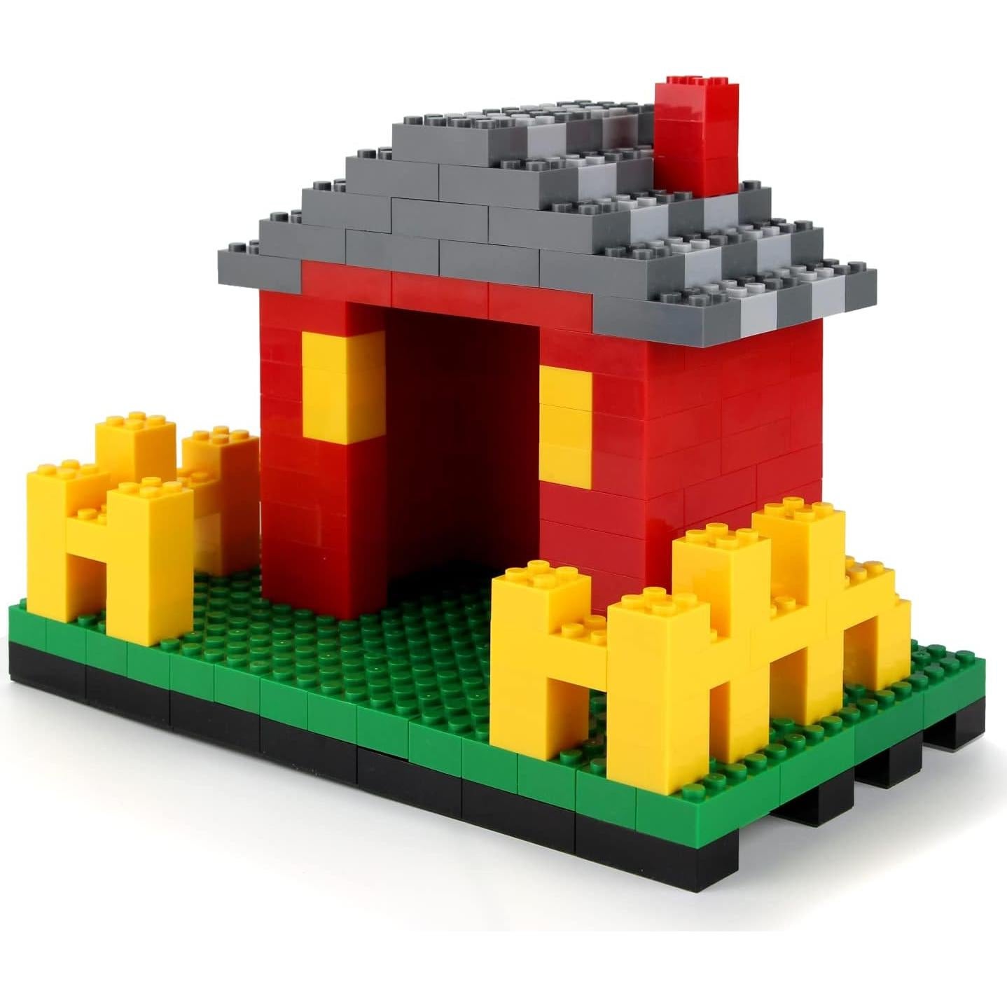 Ladrillos Rojos Feleph 320 Piezas 2x4 Juego Creativo