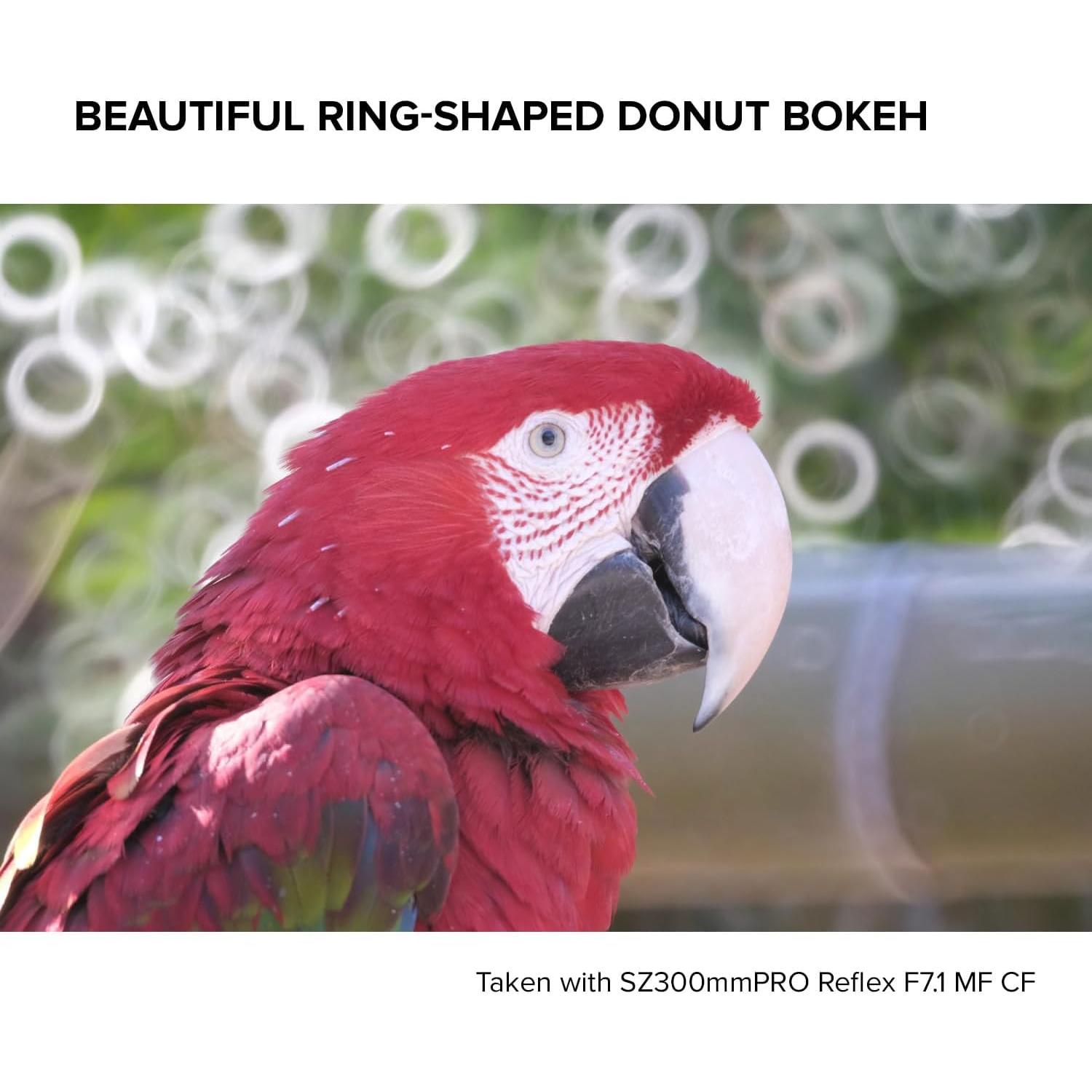 Teleobjetivo catadióptrico Tokina SZ-Pro 300mm F7.1 para Canon EF-M