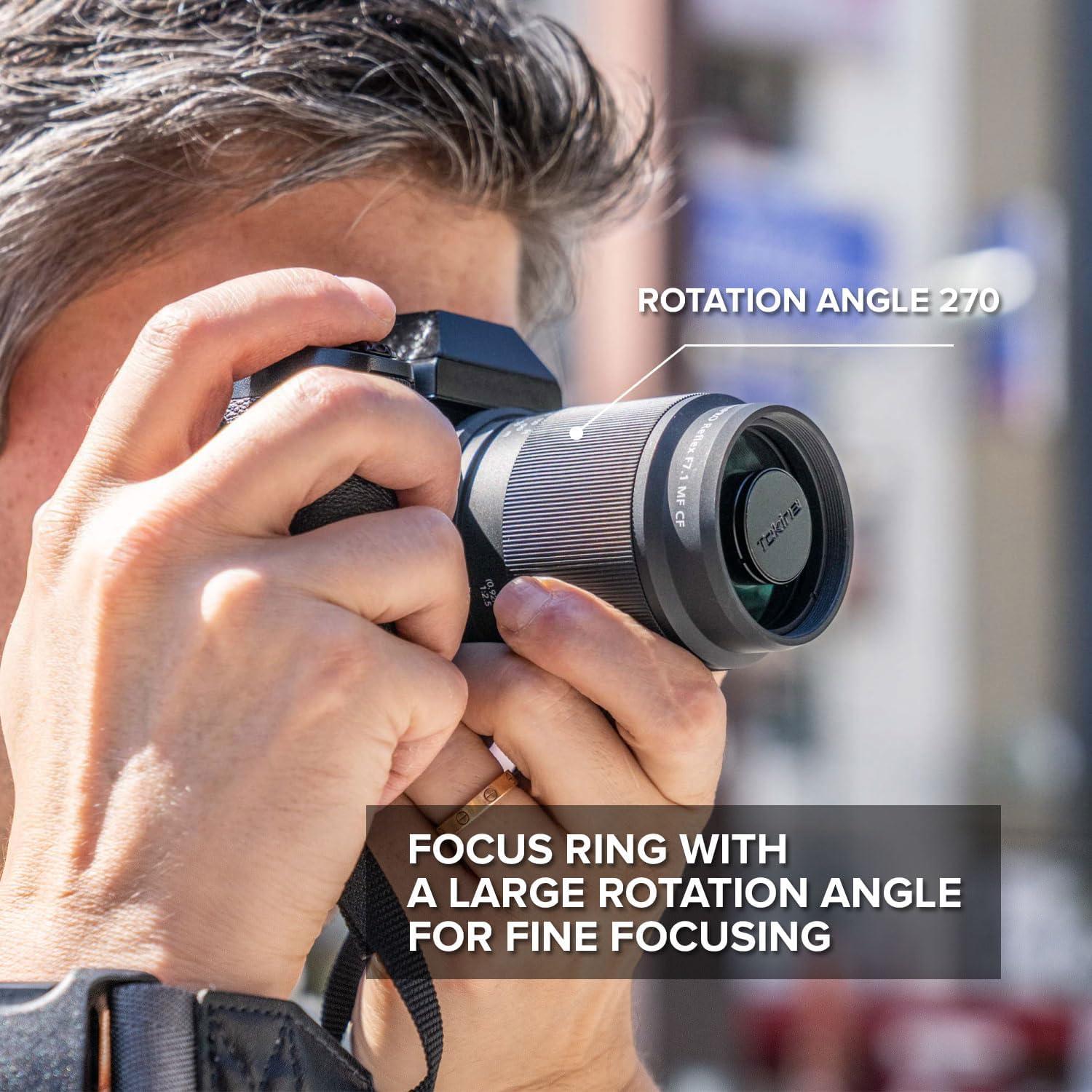 Teleobjetivo catadióptrico Tokina SZ-Pro 300mm F7.1 para Canon EF-M