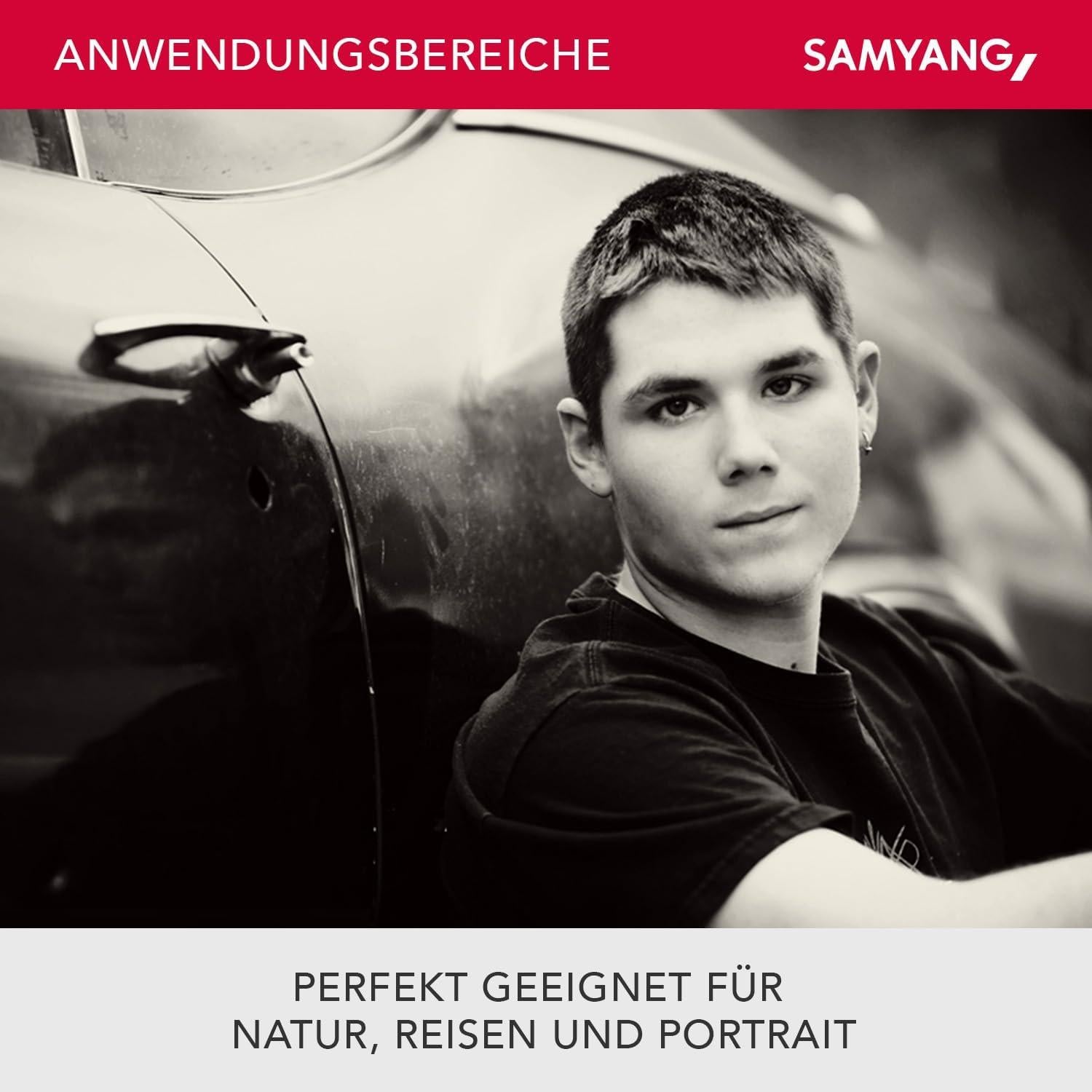 Lente Samyang 85mm T1.5 VDSLR II Micro Cuatro Tercios