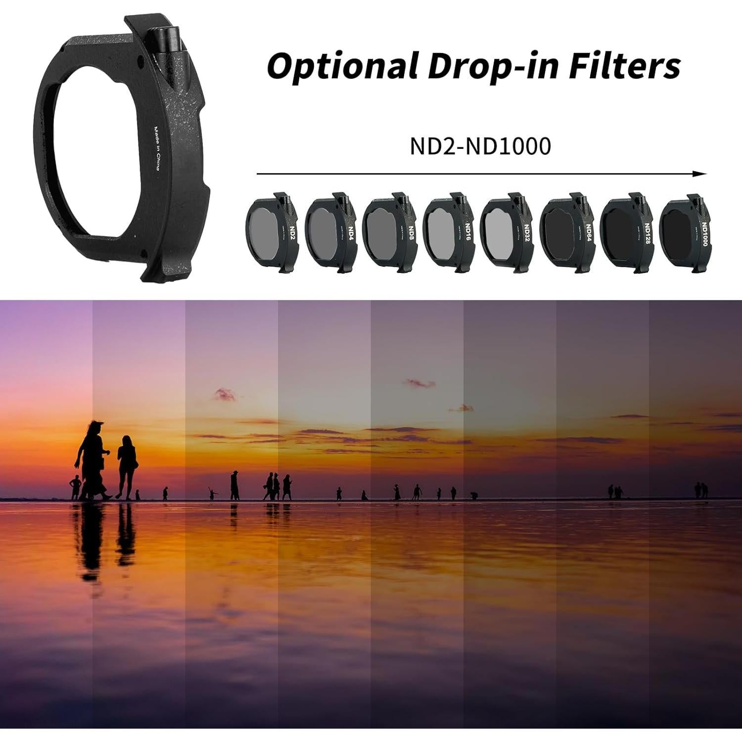 Filtro ND32 Drop-in Meike para Canon - 30g