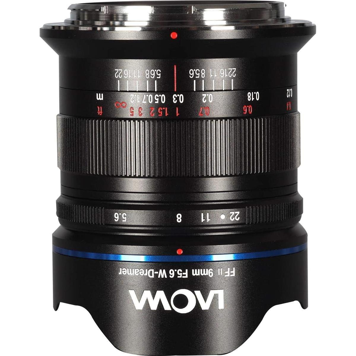 Lente Laowa 9mm f/5.6 FF RL para Nikon Z - Ultra Gran Angular