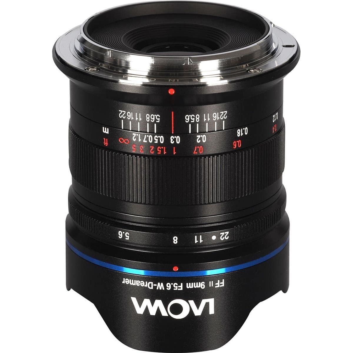 Lente Laowa 9mm f/5.6 FF RL para Nikon Z - Ultra Gran Angular