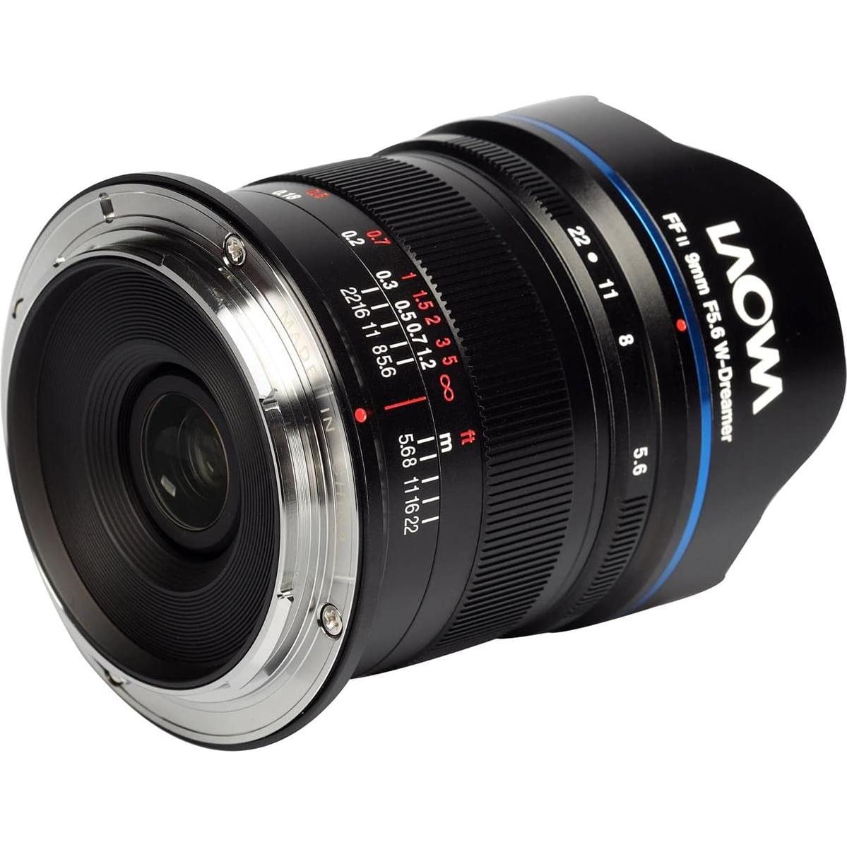 Lente Laowa 9mm f/5.6 FF RL para Nikon Z - Ultra Gran Angular