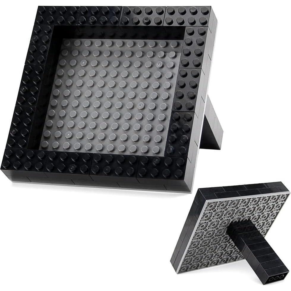 Ladrillos de Construcción Feleph 100 Piezas 2x4 Color Negro