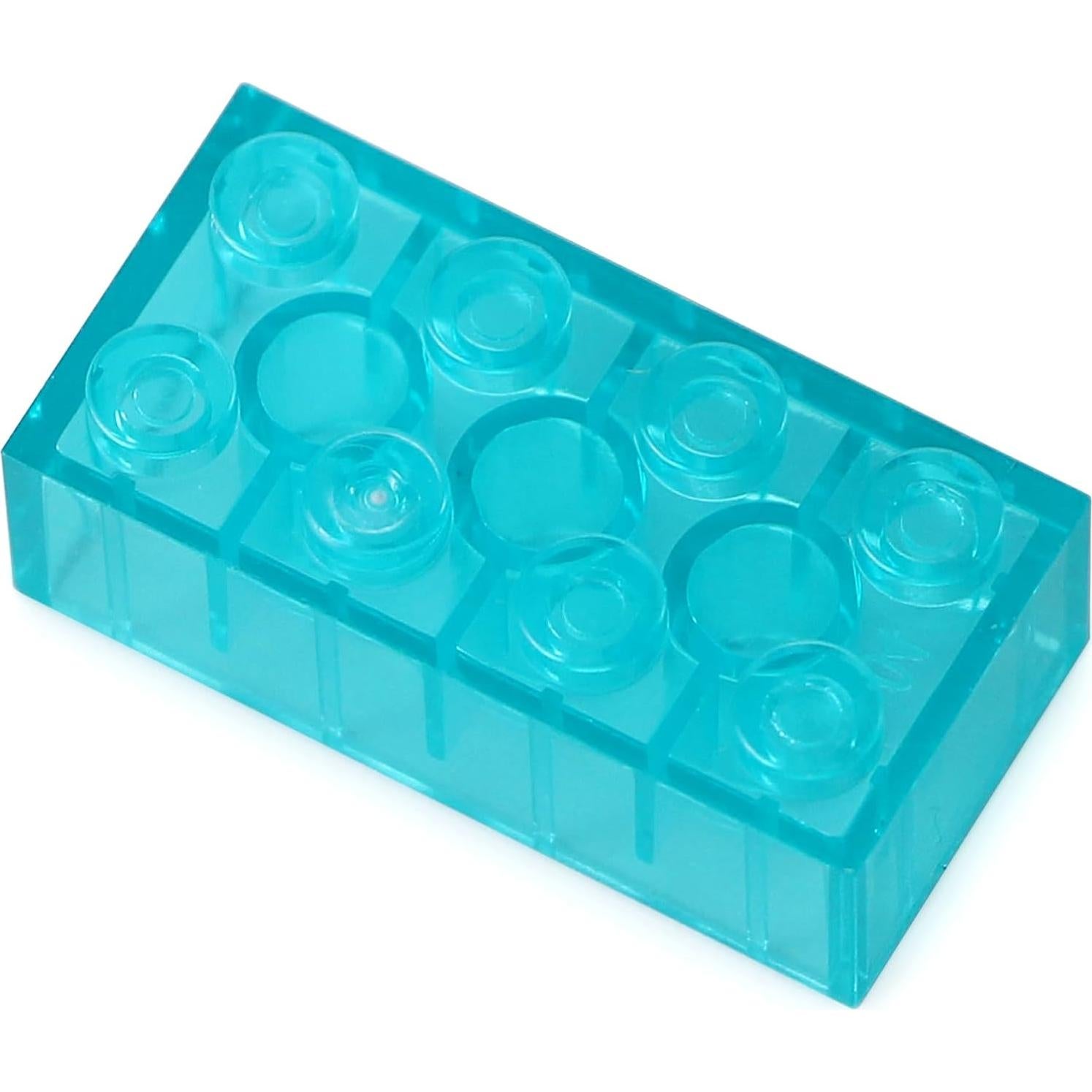 Bloques de Construcción Feleph 320 Piezas Azul Claro