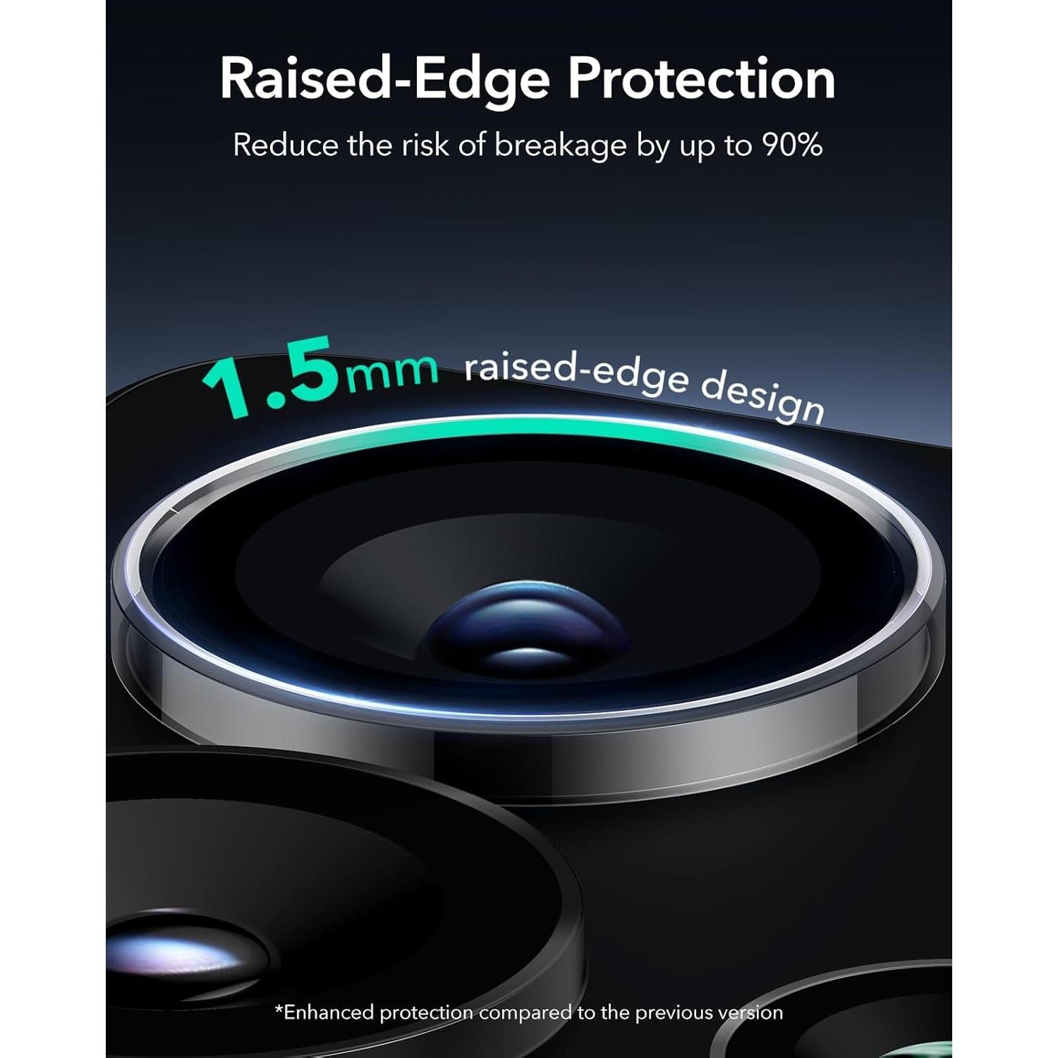 Protector de Lente de Cámara ESR para Samsung Galaxy S25 Ultra