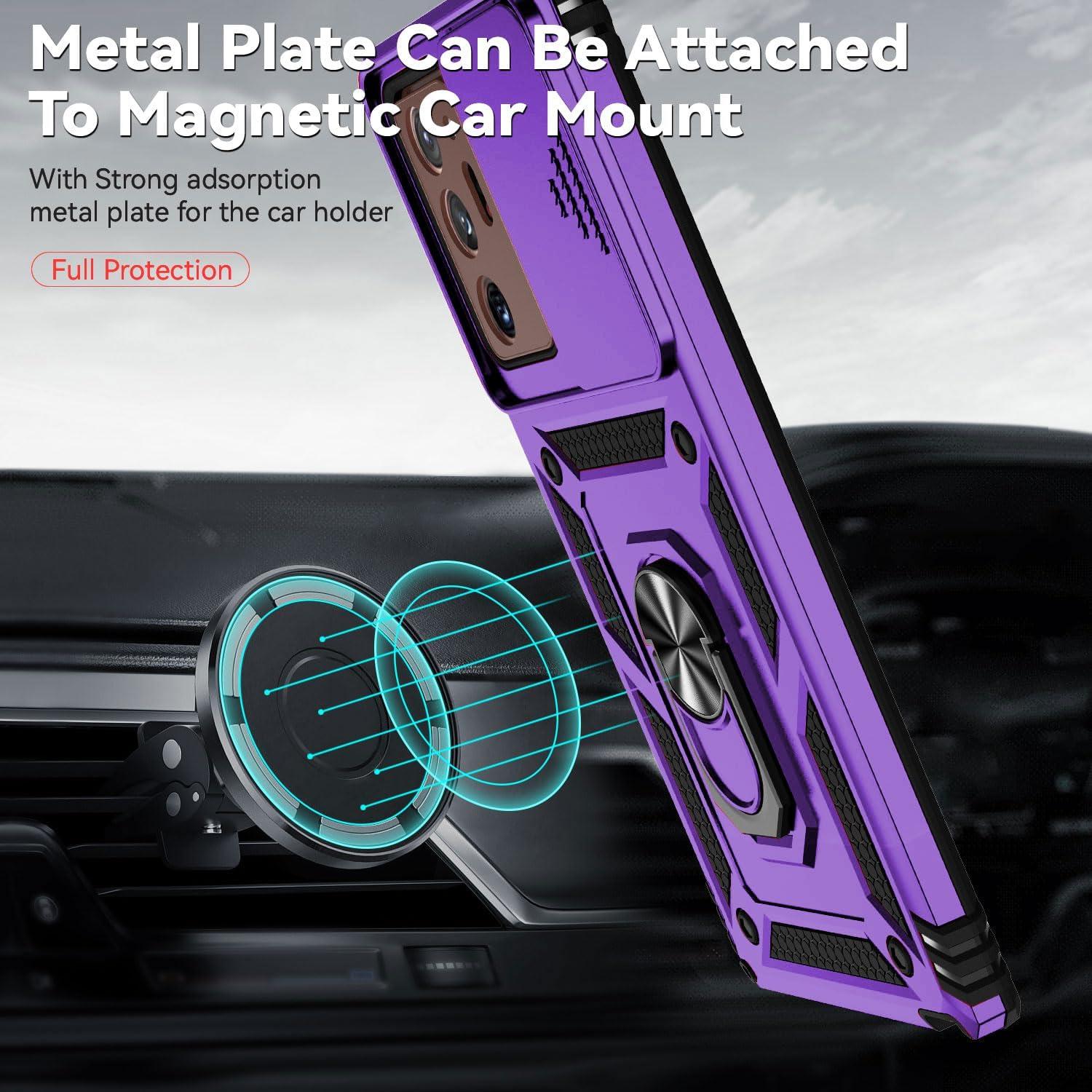 Funda Samsung Galaxy Note 20 Ultra 5G Grado Militar con Soporte