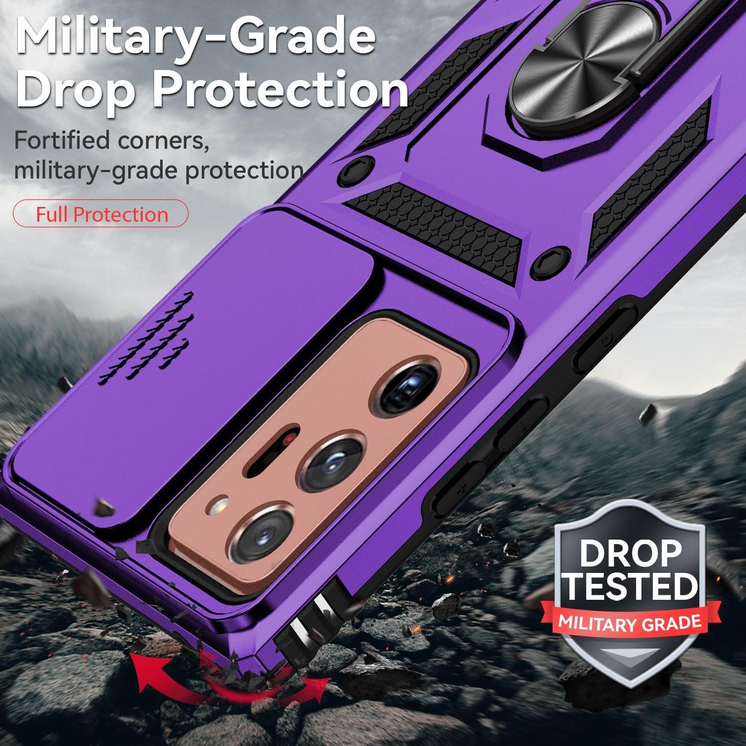 Funda Samsung Galaxy Note 20 Ultra 5G Grado Militar con Soporte