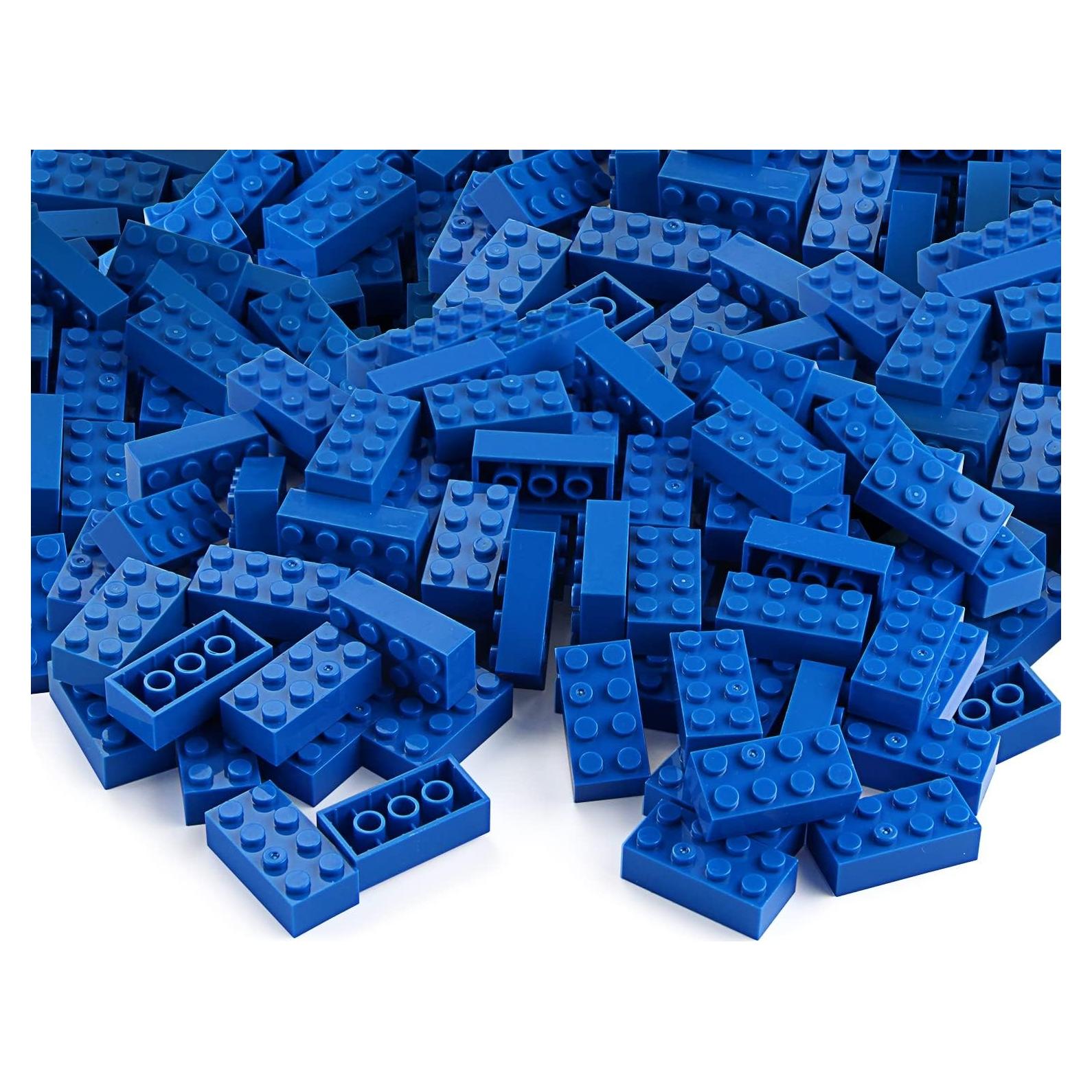 Bloques de Construcción Feleph 320 Piezas 2x4 Azul