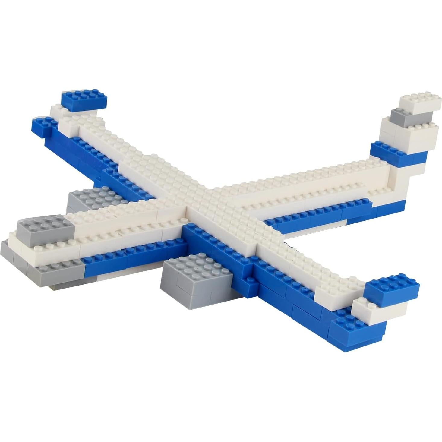 Bloques de Construcción Feleph 320 Piezas 2x4 Azul