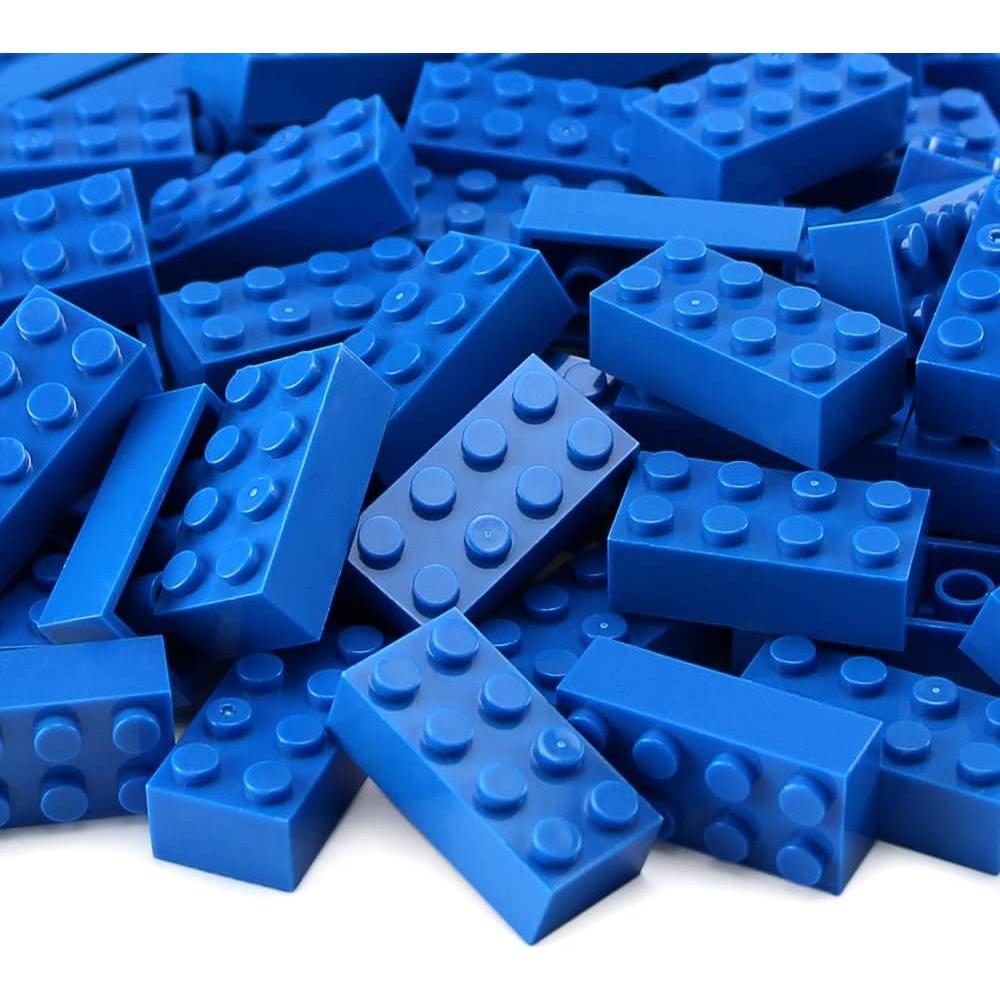 Bloques de Construcción Feleph 320 Piezas 2x4 Azul