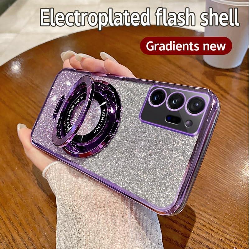 Funda Magnética Samsung Galaxy Note 20 Ultra Púrpura con Soporte