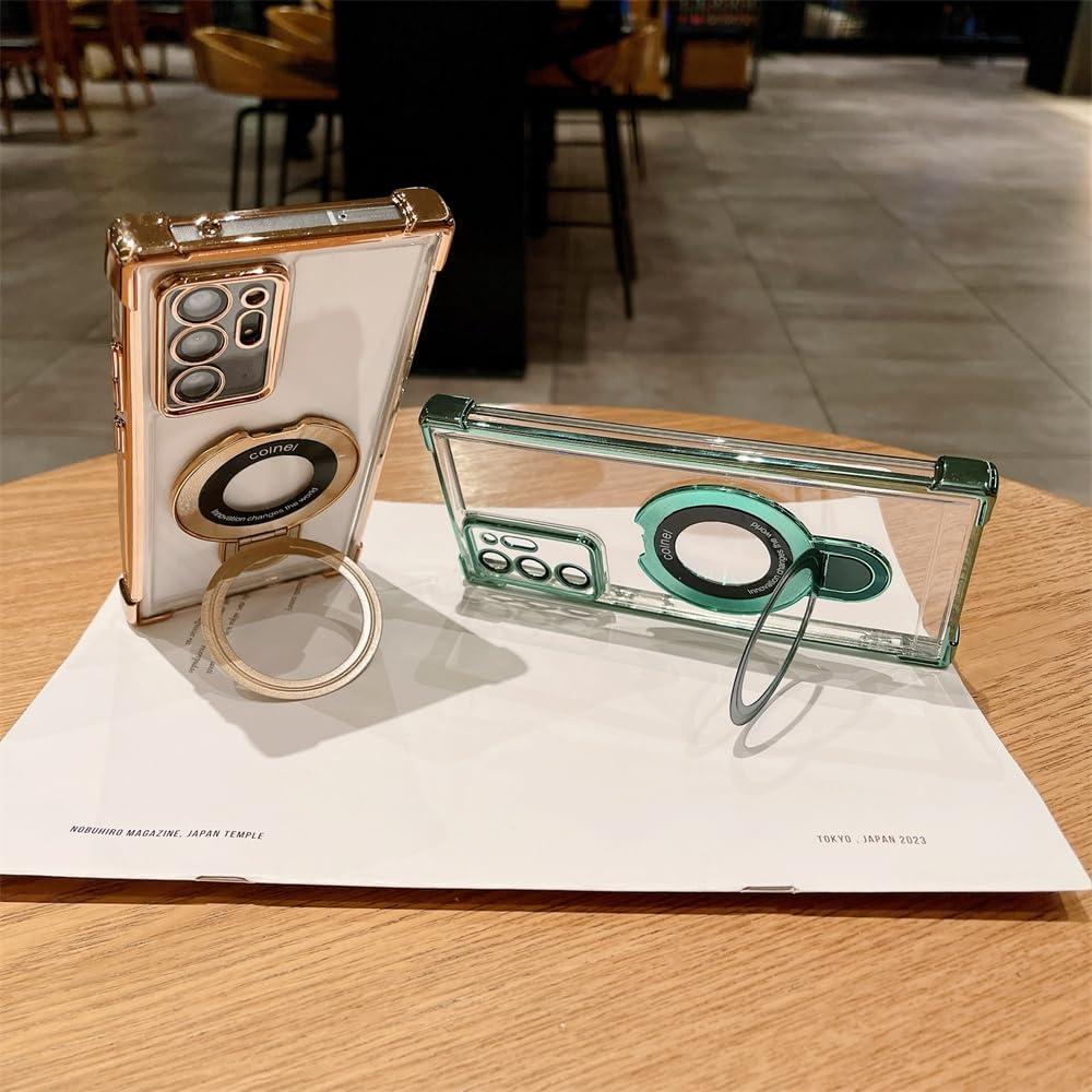 Funda Militar Verde LOOBIVAL para Samsung Note 20 con Soporte