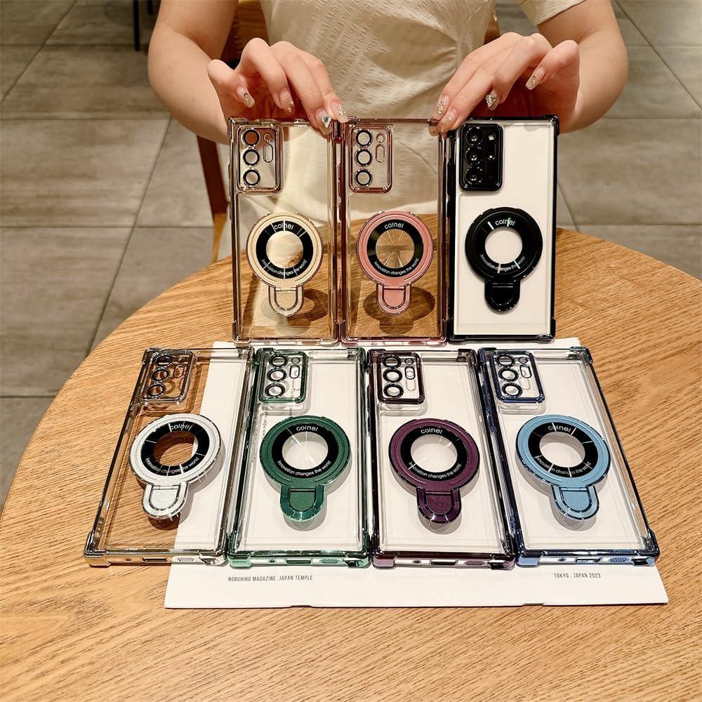 Funda Militar Verde LOOBIVAL para Samsung Note 20 con Soporte