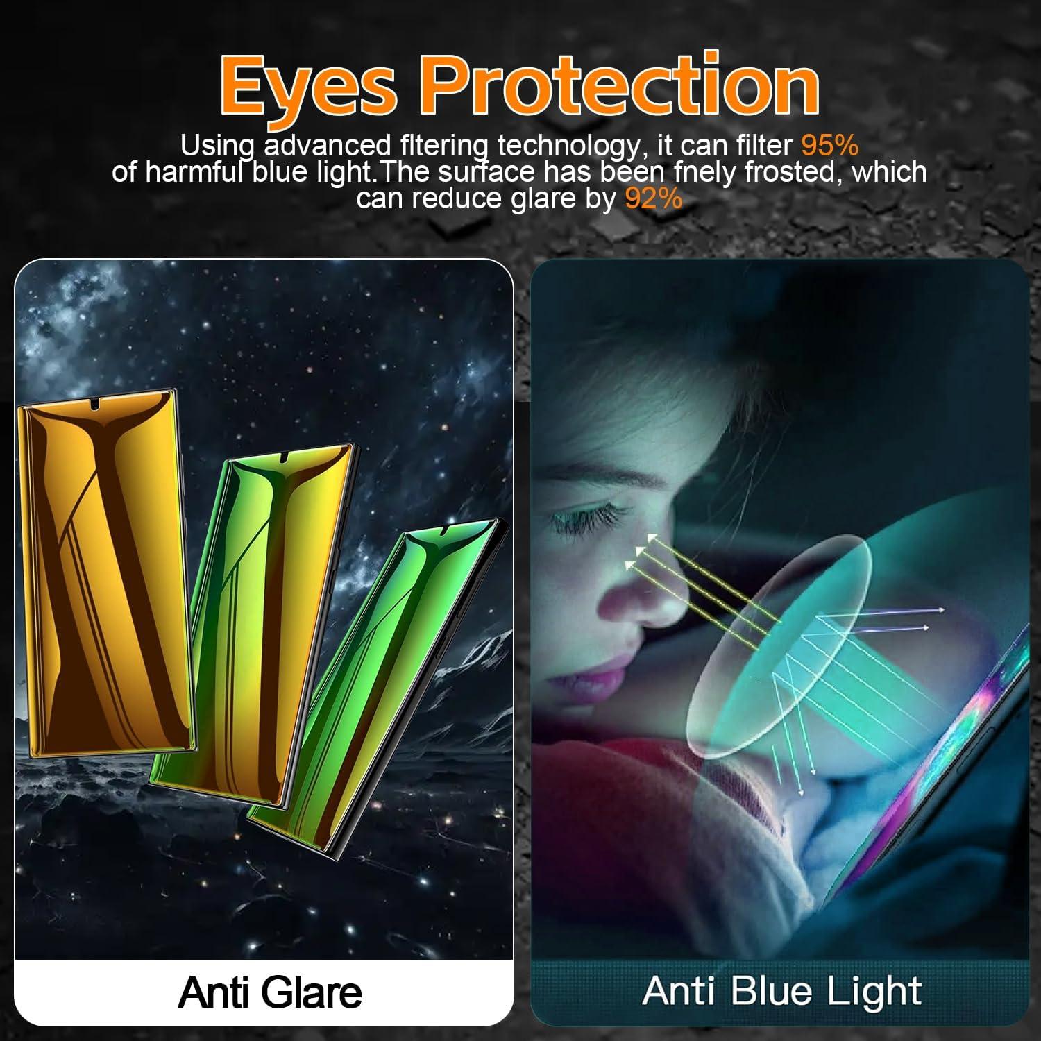 Protector de Pantalla Privacidad ELEYBTEH para Samsung Galaxy S25 Plus