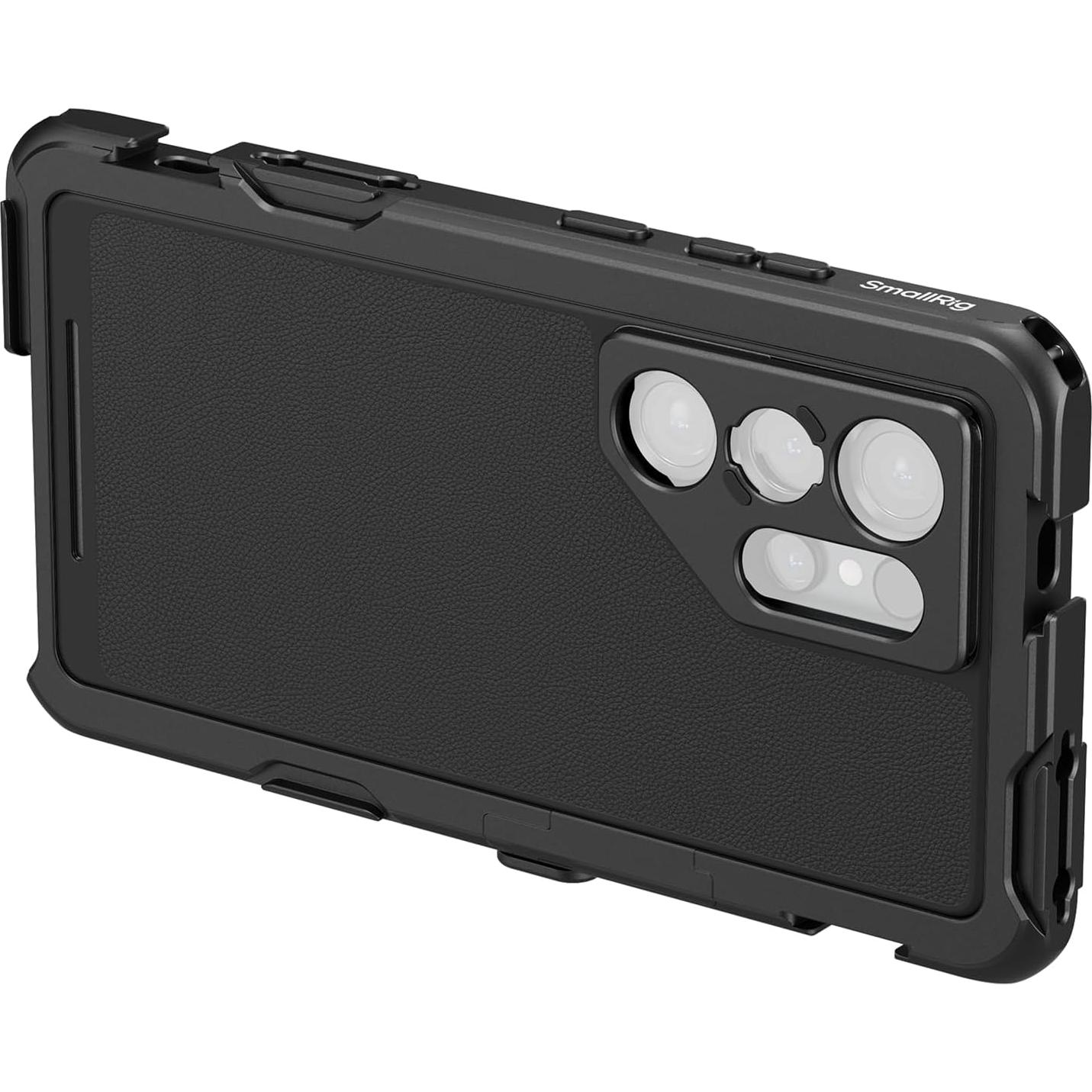 Jaula de Aluminio SmallRig para Samsung S25 Ultra con Adaptador de Filtro 67mm