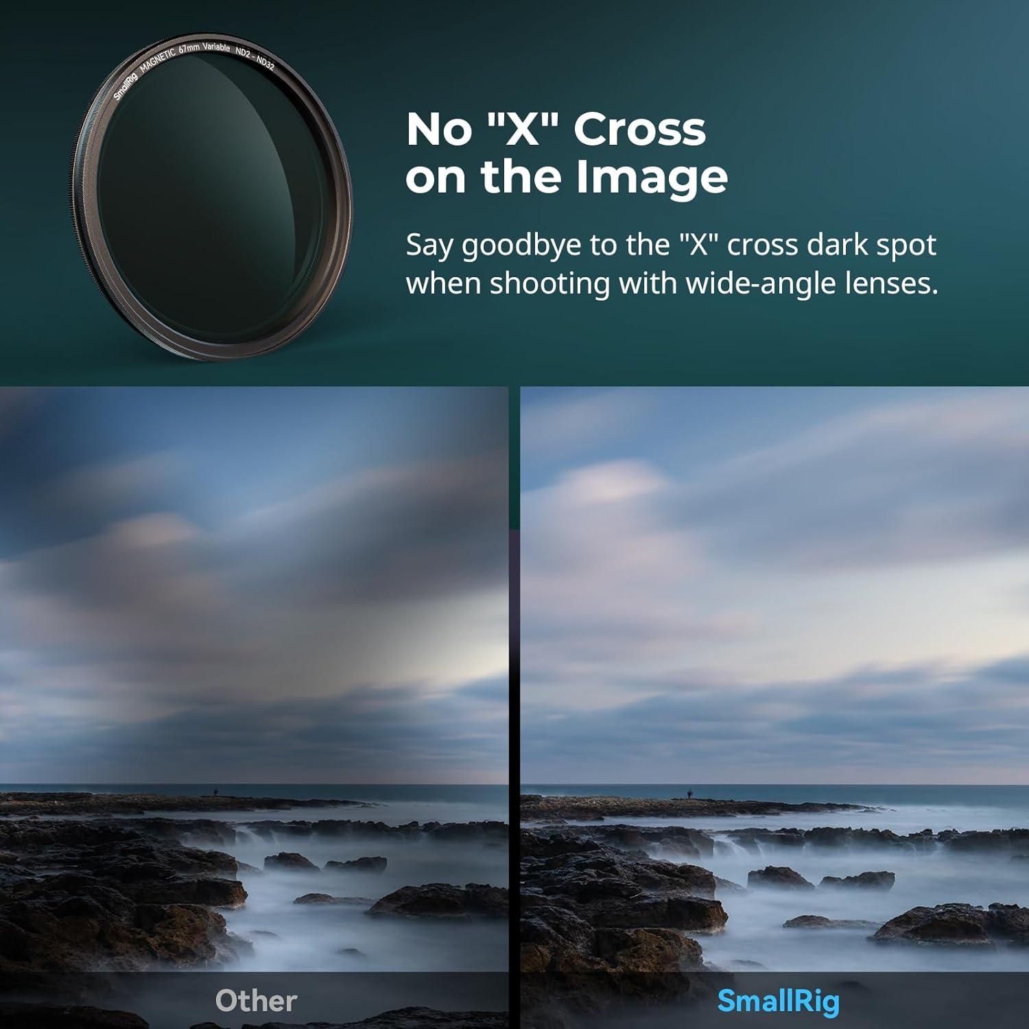 Filtro ND Variable Magnético SmallRig 67mm ND2-ND32
