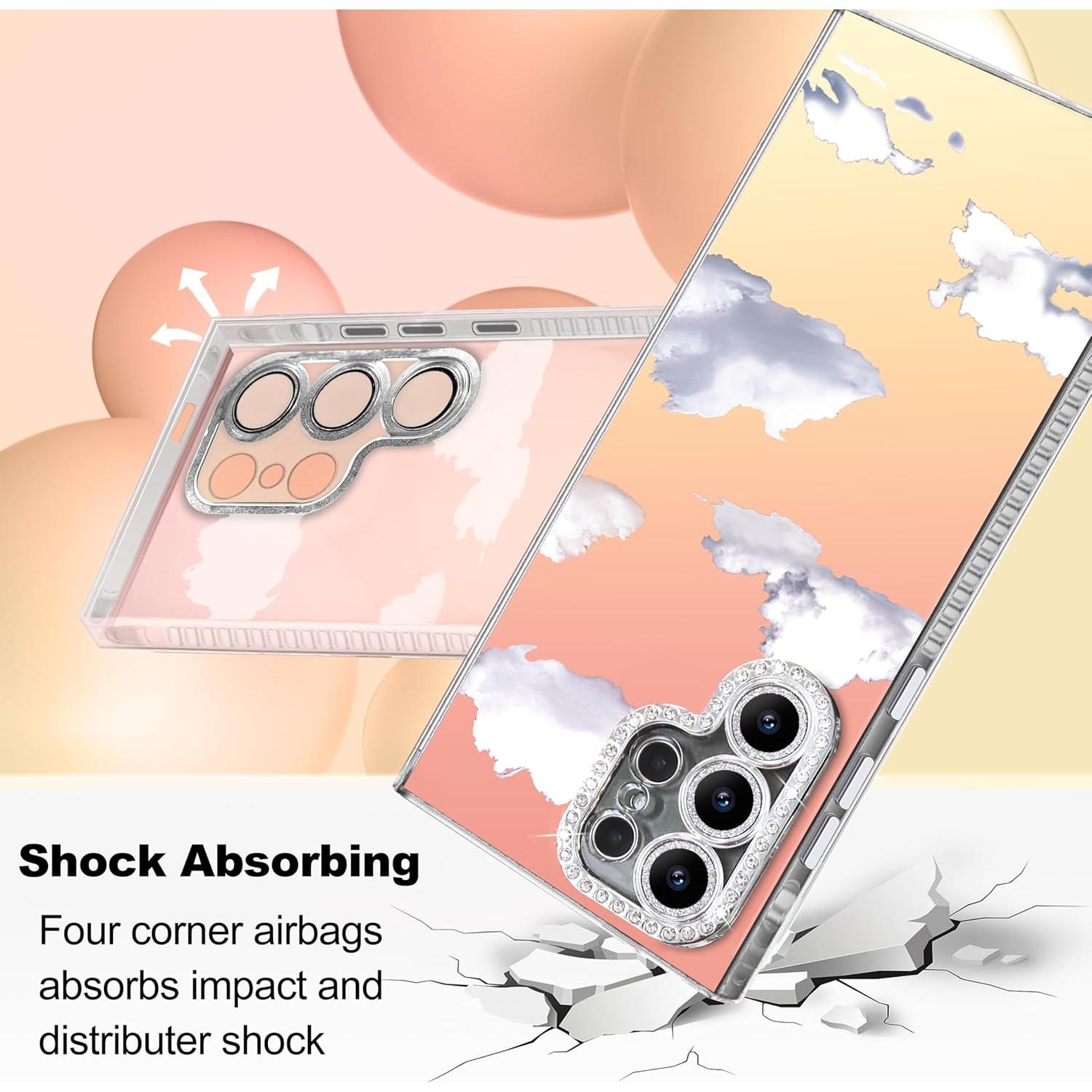 Funda TPU Iridiscente I-MGAE-IN-AR para Samsung S24 Ultra