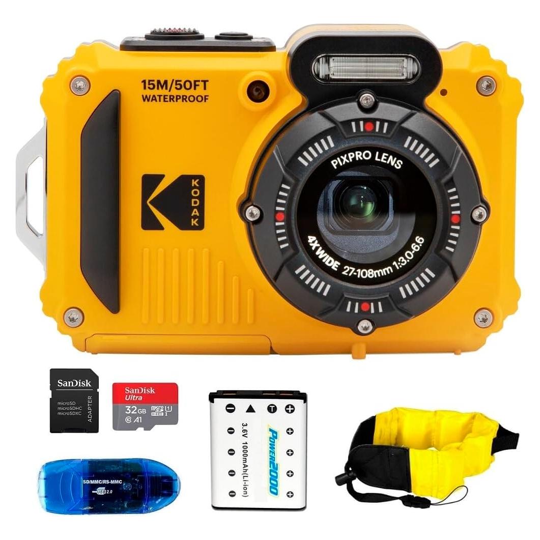 Cámara Digital Impermeable KODAK PIXPRO WPZ2 16MP 32GB