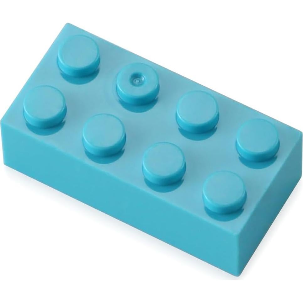 Ladrillos de Construcción Feleph 100 Piezas Azul 2x4