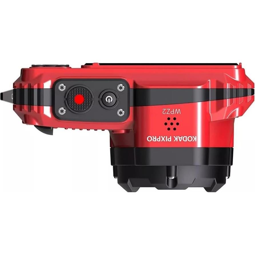 Cámara Digital Impermeable KODAK PIXPRO WPZ2 16.35MP Rojo