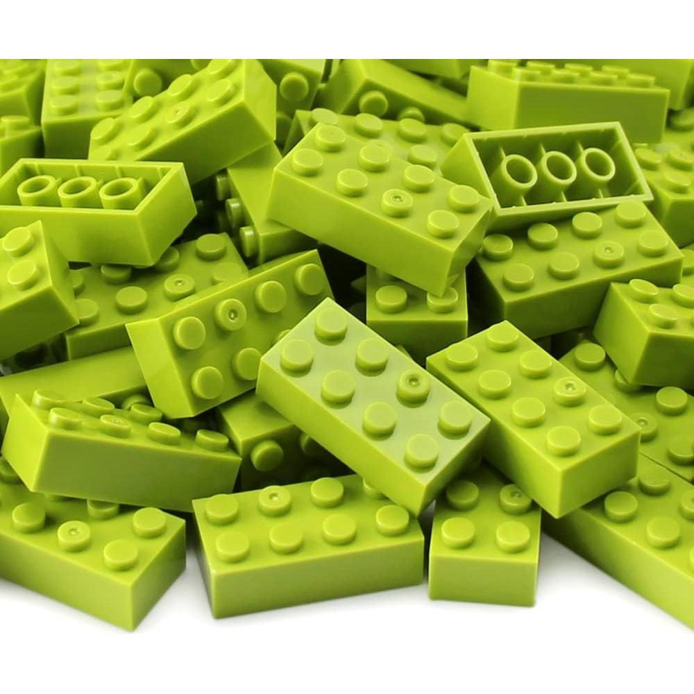 Ladrillos de Construcción Feleph 320 Piezas Verde Lima