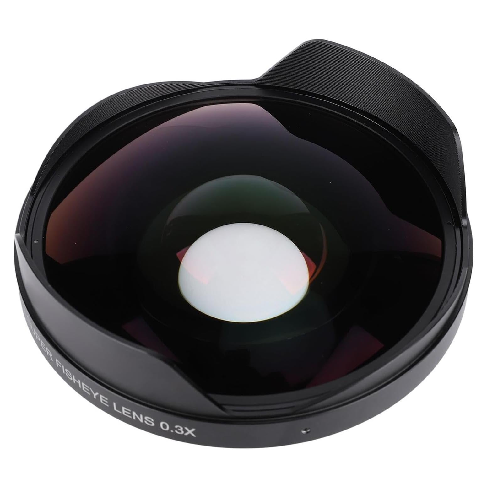 Lente Ojo de Pez 0.3X Asixxsix, Montaje 72MM, Alta Definición