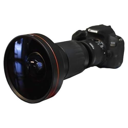 Lente Ojo de Pez Gran Angular 230° OPTURA HD para Canon
