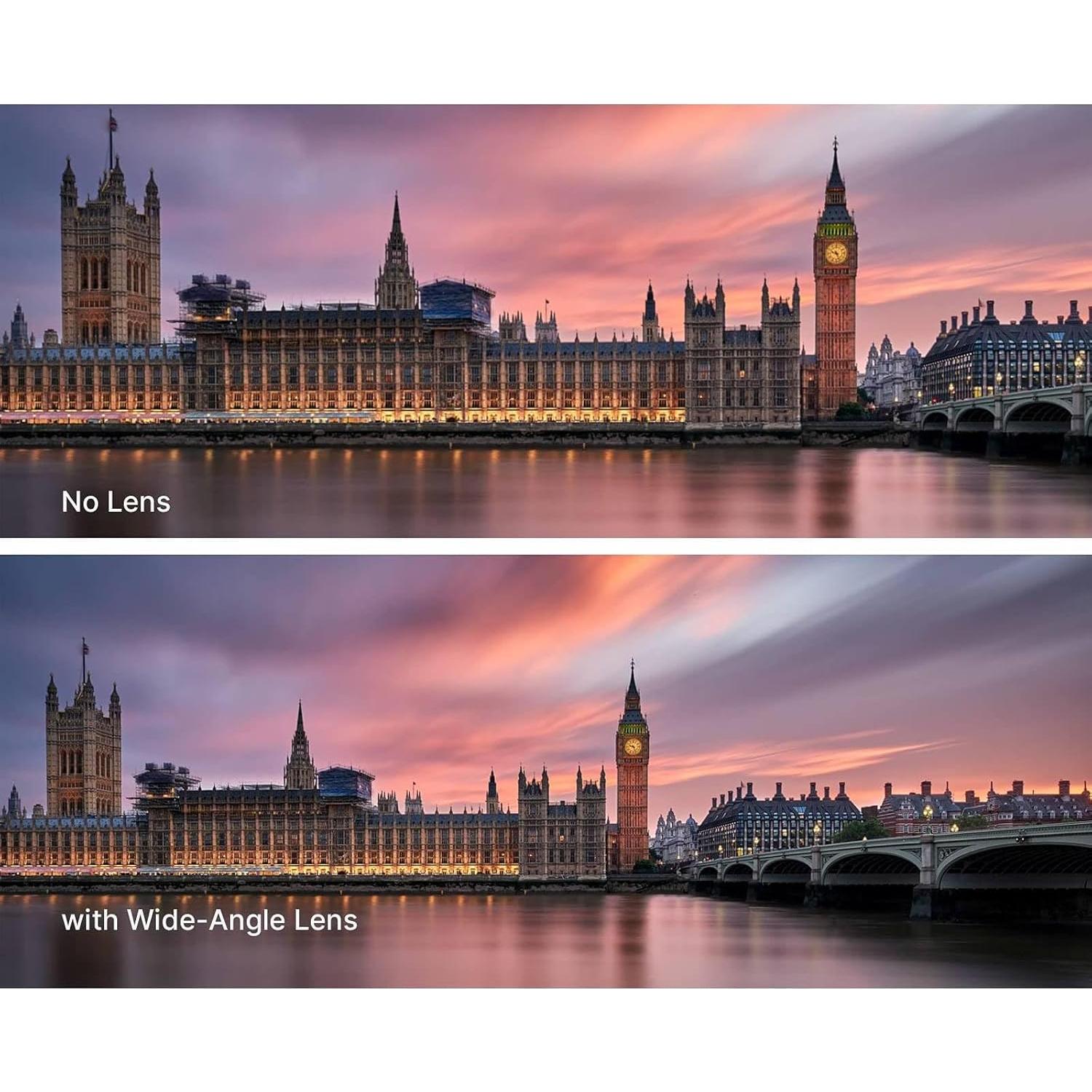 Lente Gran Angular PRO 77mm + Macro para Canon RF 100-500mm