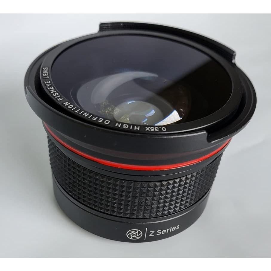 Lente Ojo de Pez Ultra Ancho HD Vivitar 55mm para Canon EOS R7 R10