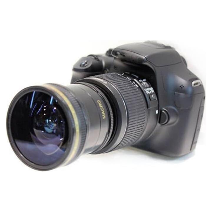 Lente Fisheye Macro 58mm HD Optura para Canon DSLR