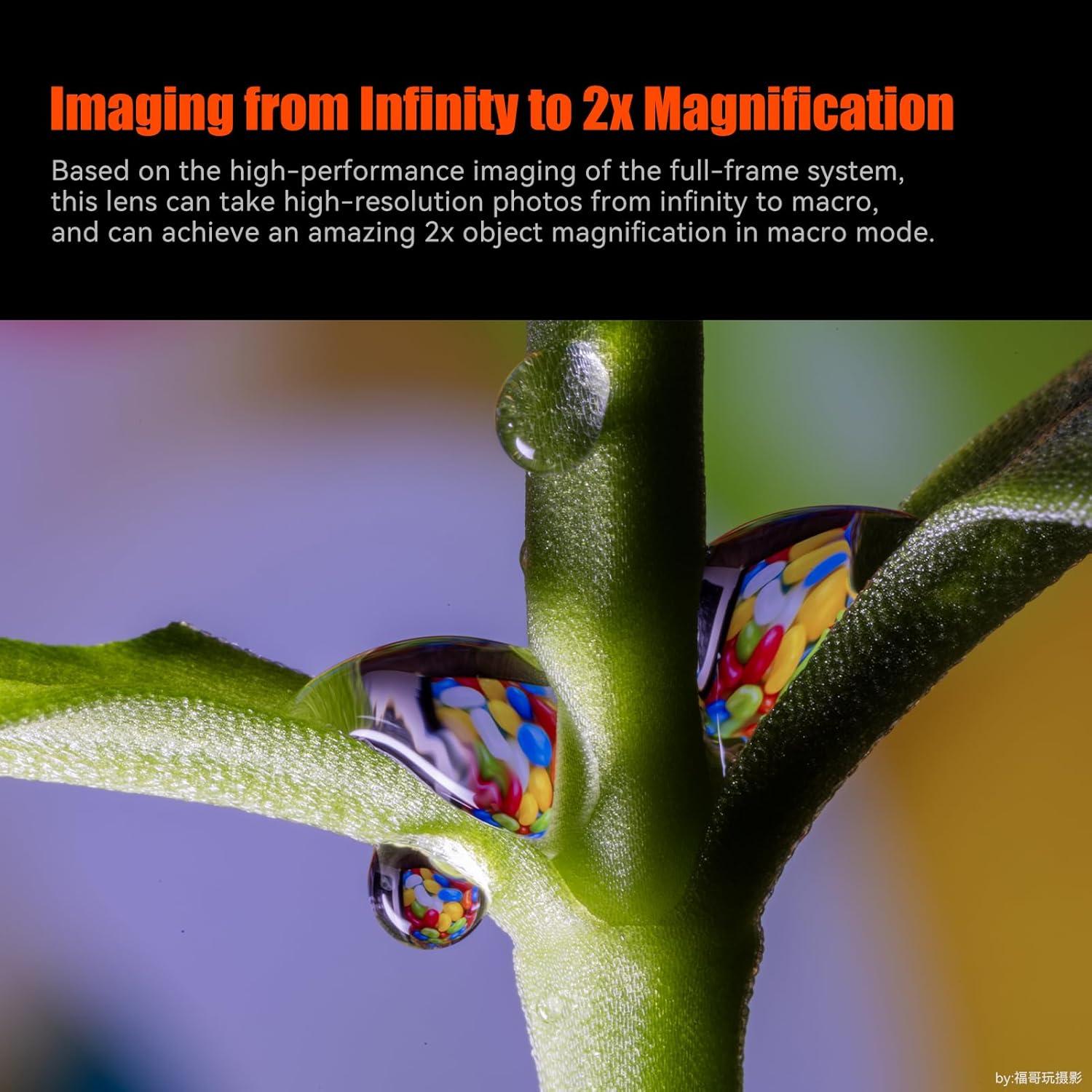 Lente Macro AstrHori 120mm F2.8 2X para Canon EF