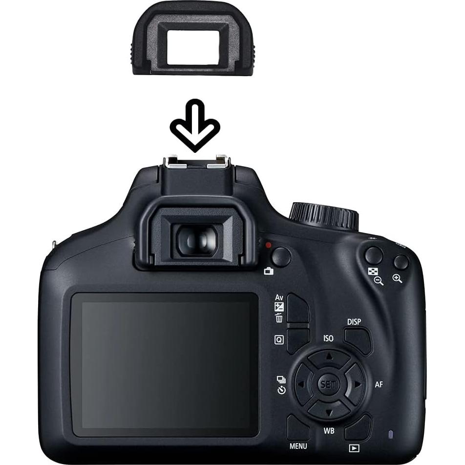 Ocular de Visor para Canon Rebel T8i T7 T7i T6i T6s T6 T5i T5 2000D 4000D - 2 Paquetes