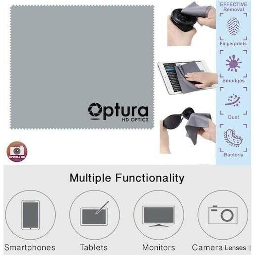 Lente Ojo de Pez 58mm Macro OPTURA para Canon Rebel EOS