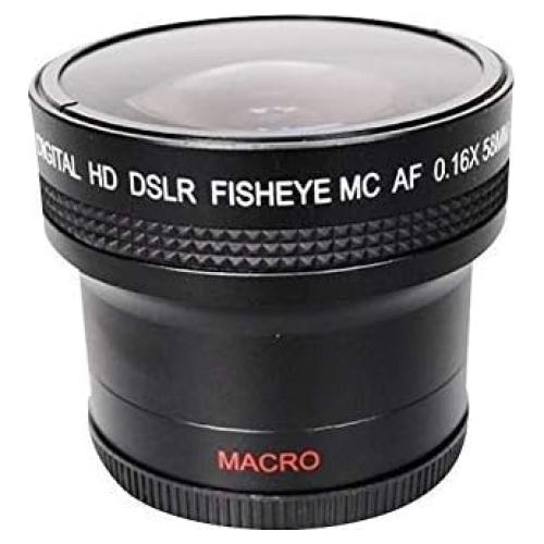 Lente Ojo de Pez Bower 0.16x HD para Canon Vixia G60 G50 G40