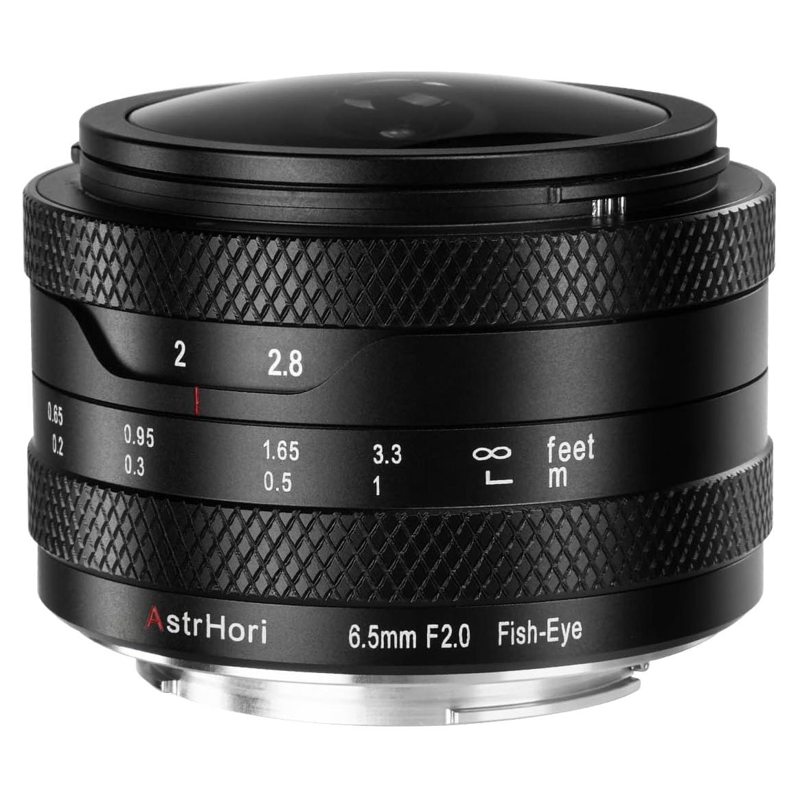 Lente Fisheye ASTRHORI 6.5mm F2.0 para Nikon Z - 192°
